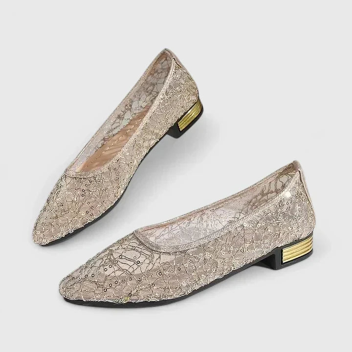 Thalia | Women's Pointed Toe Ballet Flats
