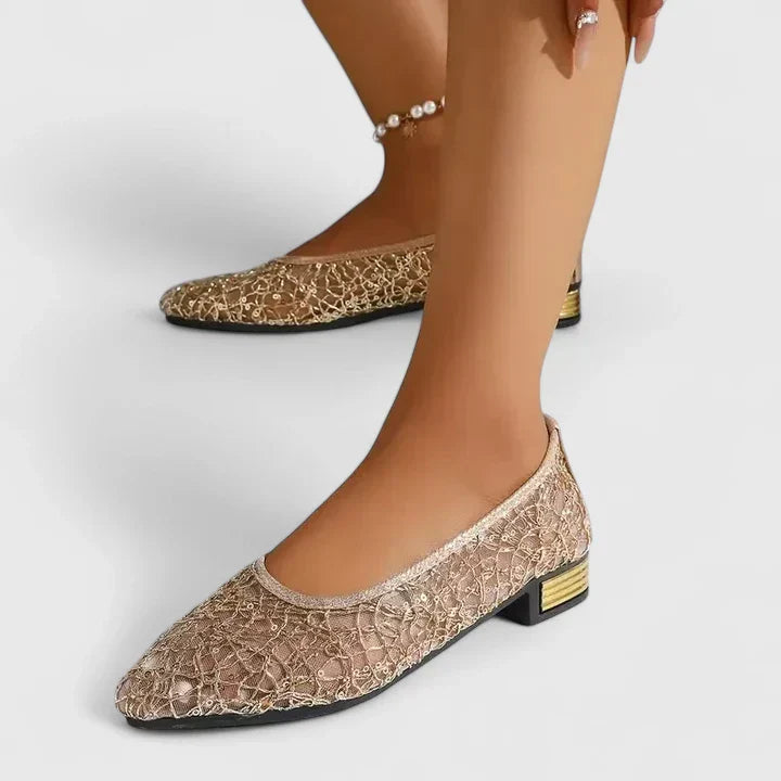 Thalia | Women's Pointed Toe Ballet Flats