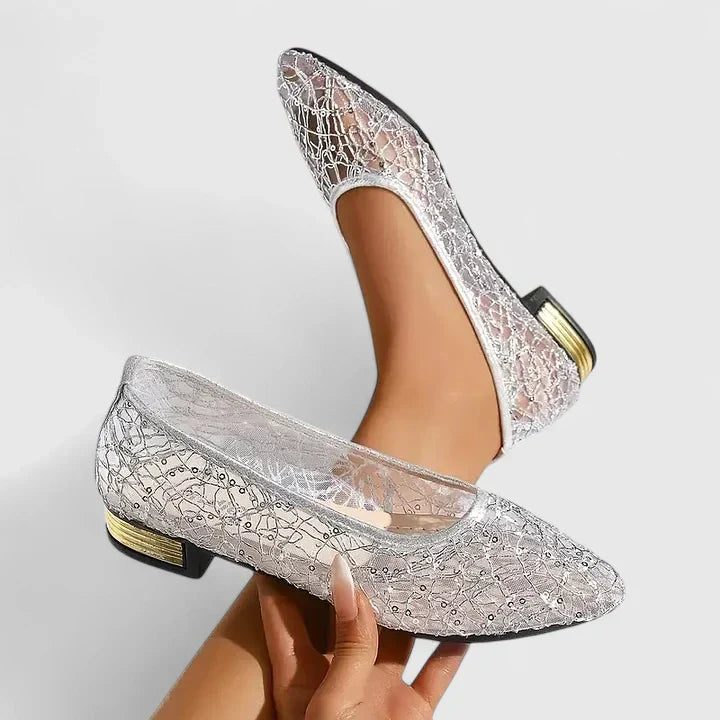 Thalia | Women's Pointed Toe Ballet Flats