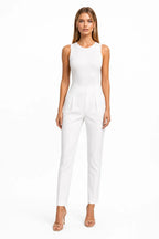 Thea Pleated Tapered Pants With High Rise Waist