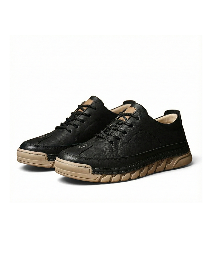 Men’s Leather Shoes – Lightweight Comfort & Grip