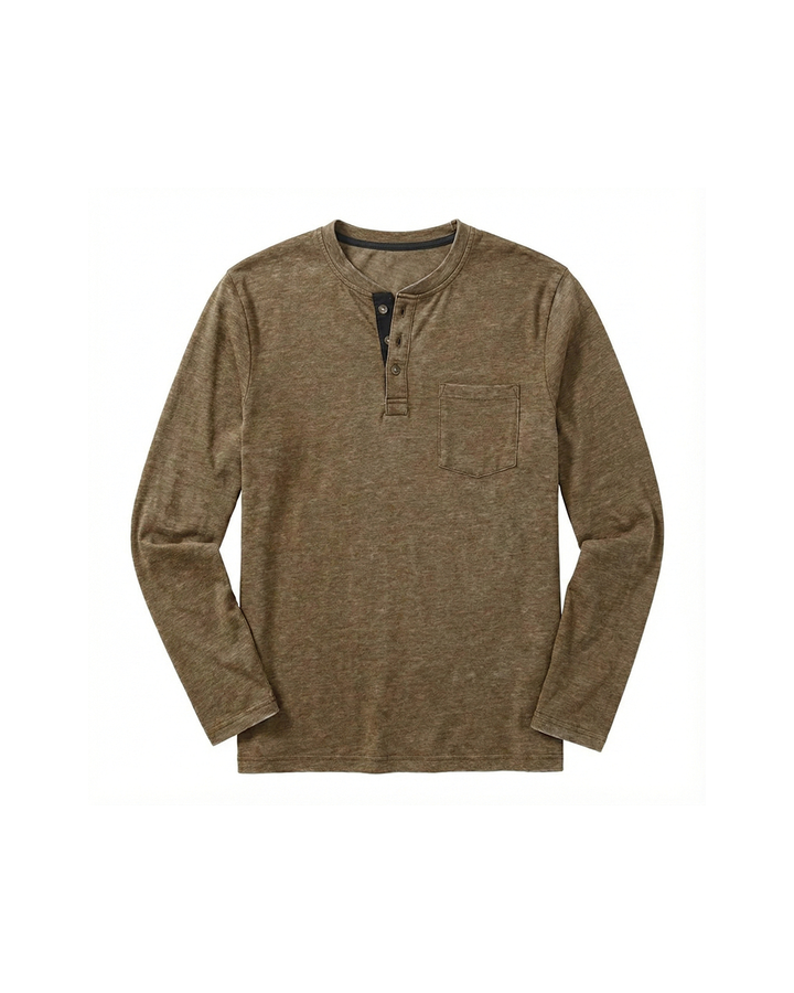 Men's Long Sleeve T-Shirt – Soft Cotton Comfort