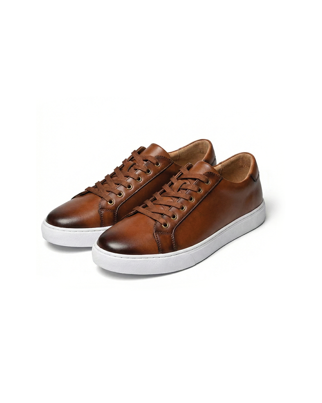 Men’s Leather Low-Top Sneakers – Smart Casual Style