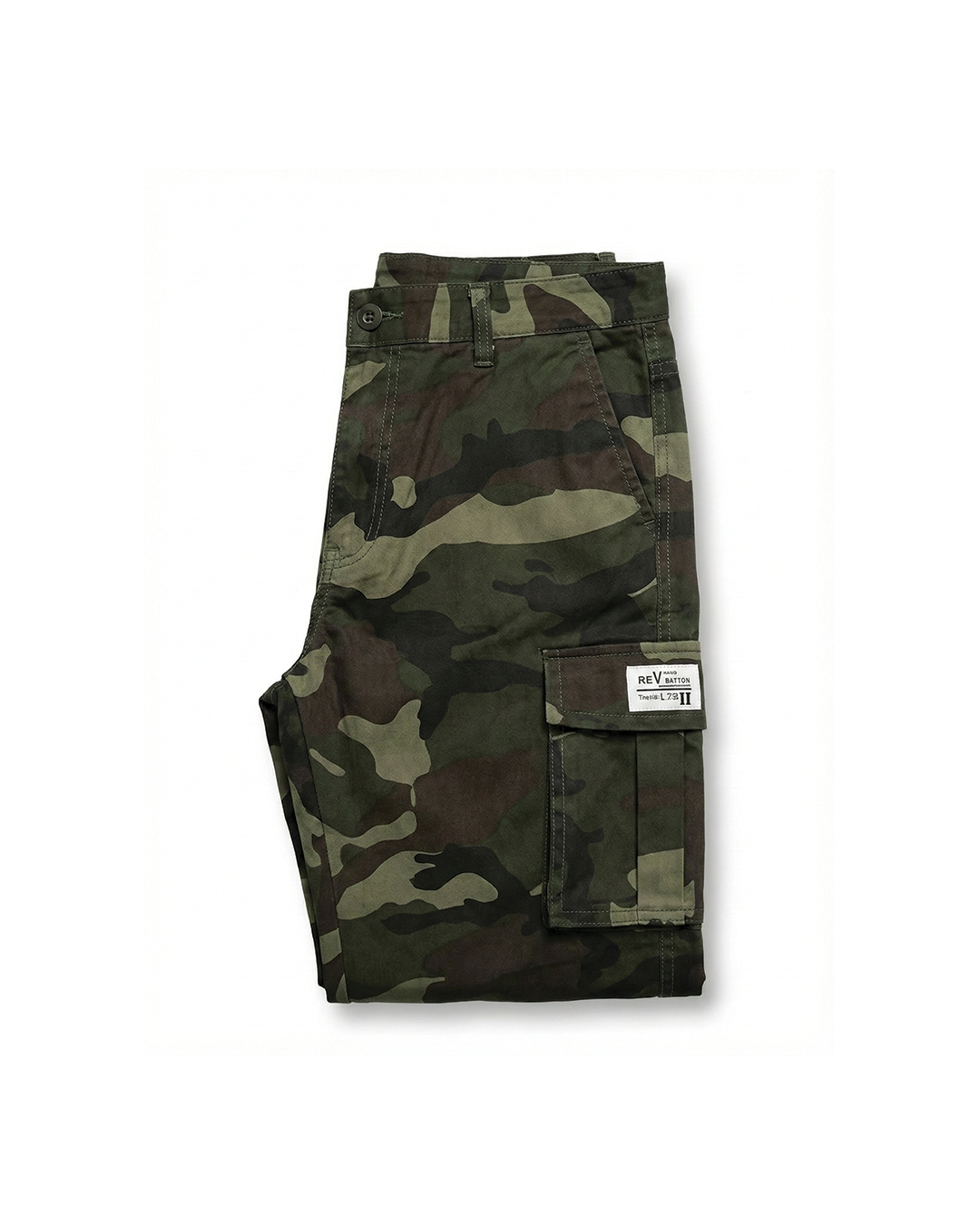 Men's Camo Cargo Pants – Relaxed Fit