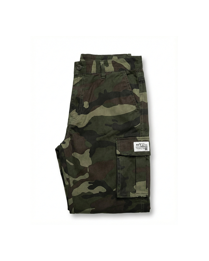Men's Camo Cargo Pants – Relaxed Fit