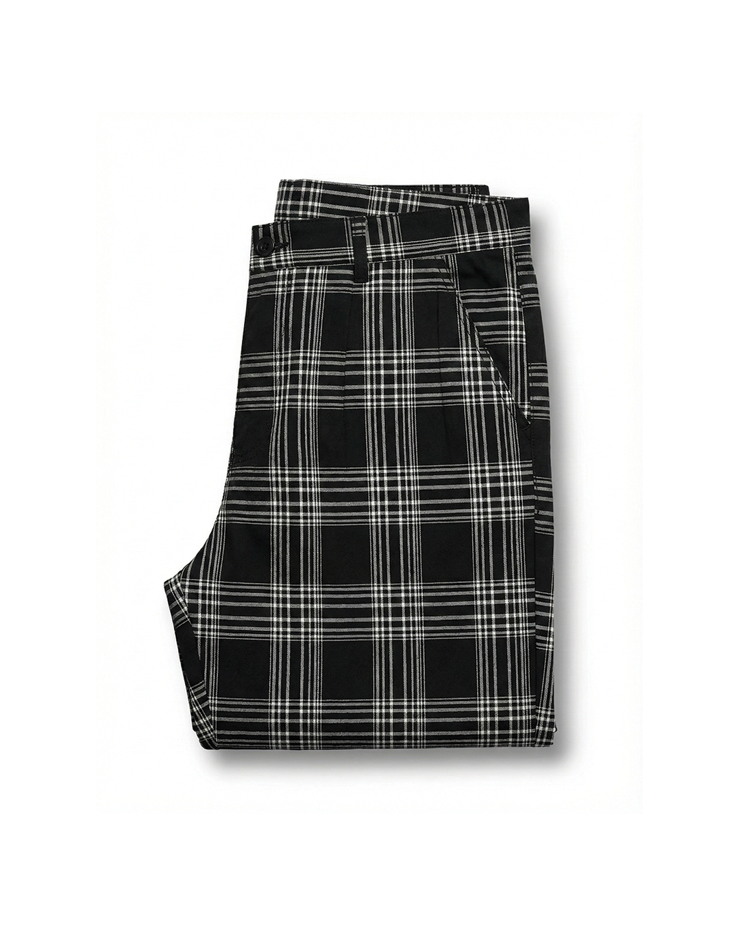 Men's Plaid Comfort Pants for Smart Casual Style