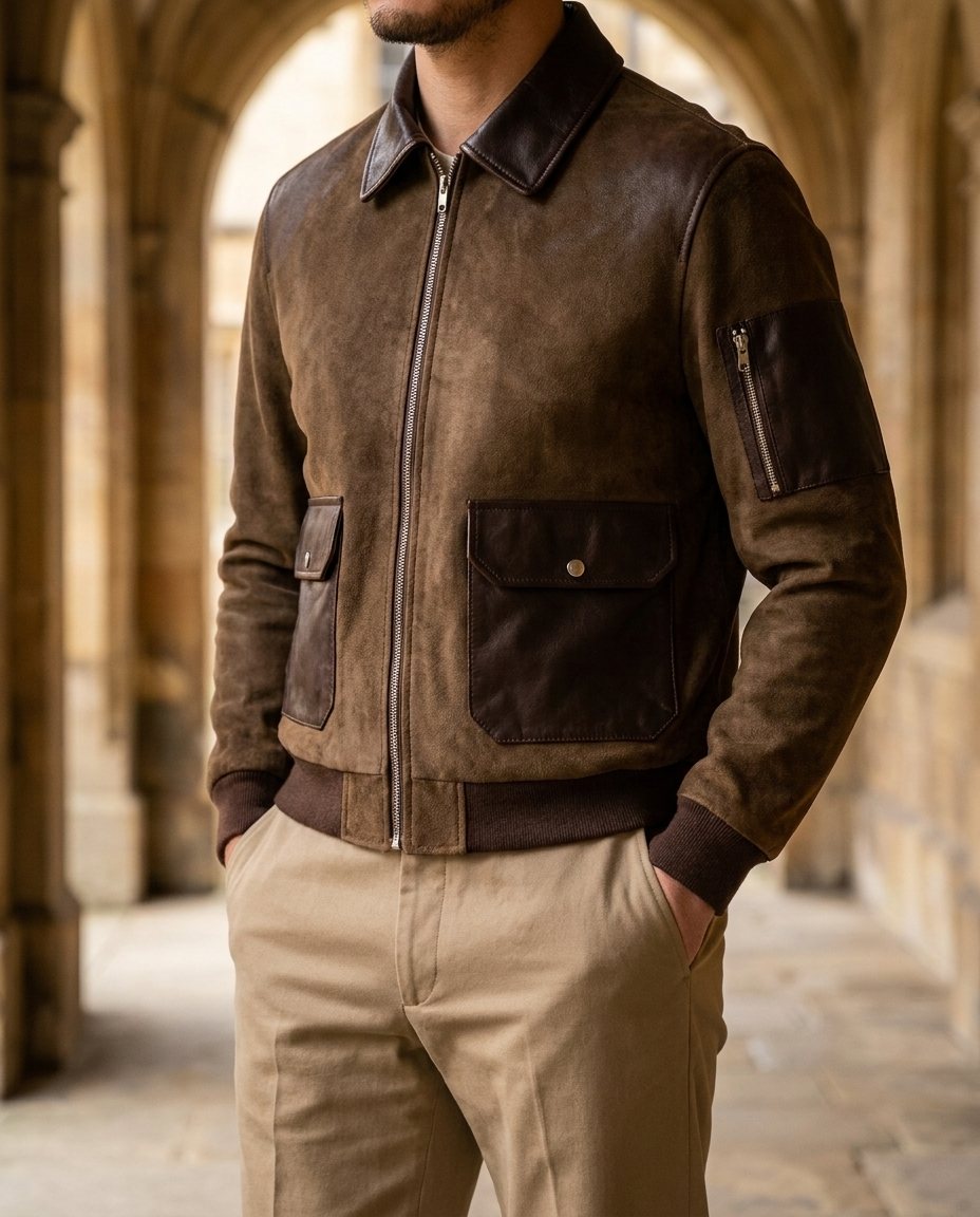 Men's Ironwood Bomber Jacket – Classic Casual Style