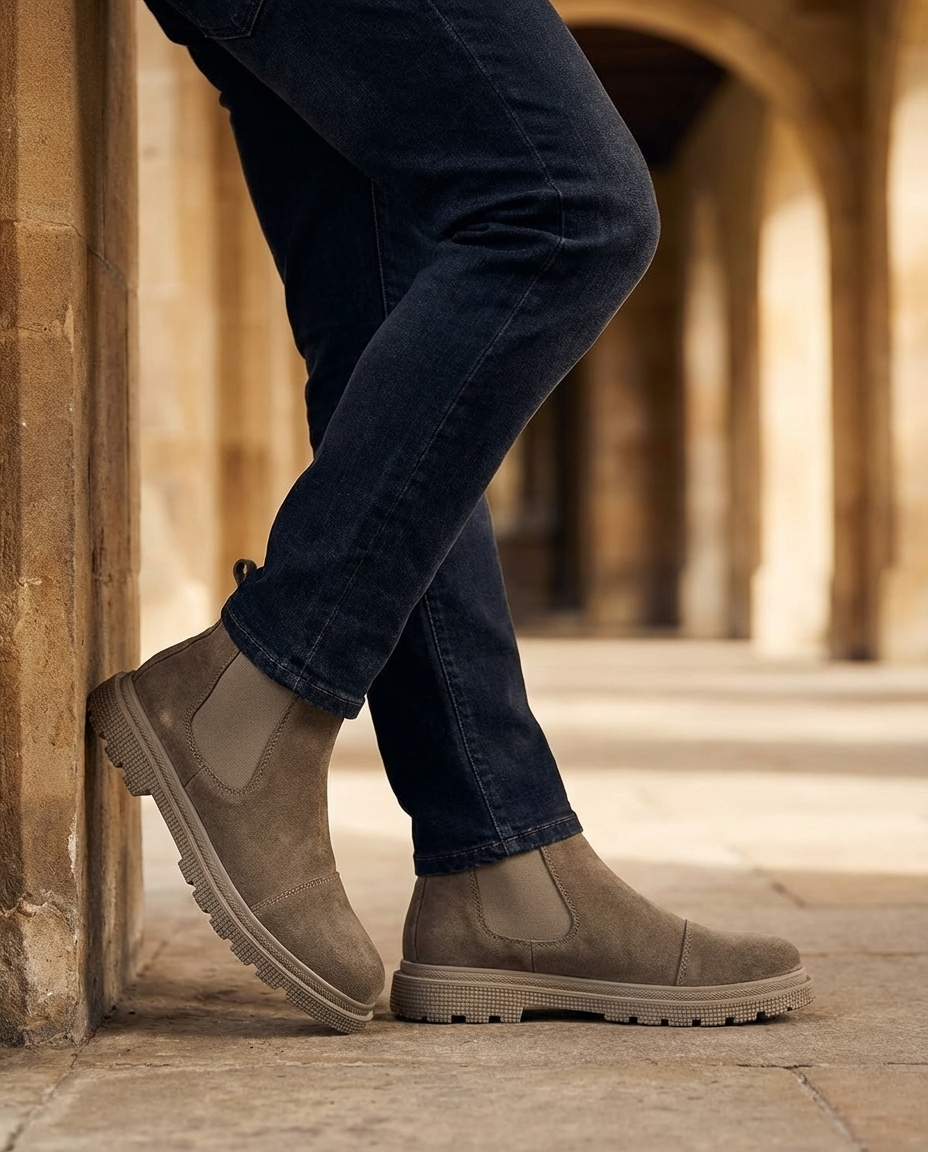 Heath Leather Chelsea Boots for Men
