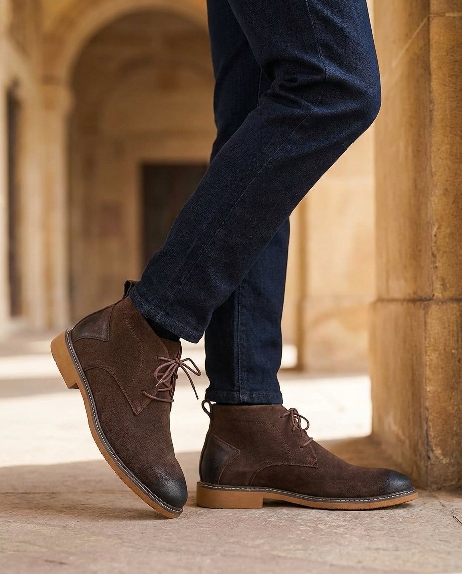 Men's Leather Chelsea Boots for Smart Casual Style