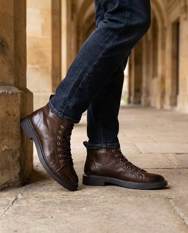 Garrison Leather Boots for Men
