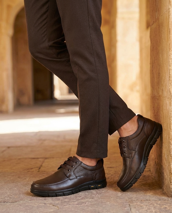 Town Moc Leather Shoes for Men