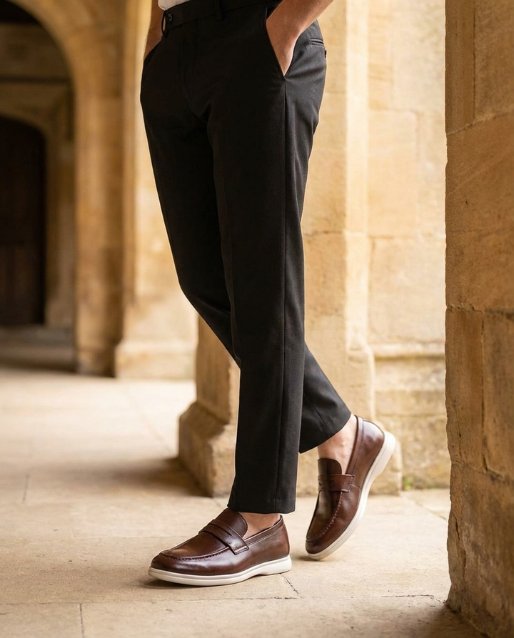 Men's Leather Loafers – Comfortable Slip-On Style