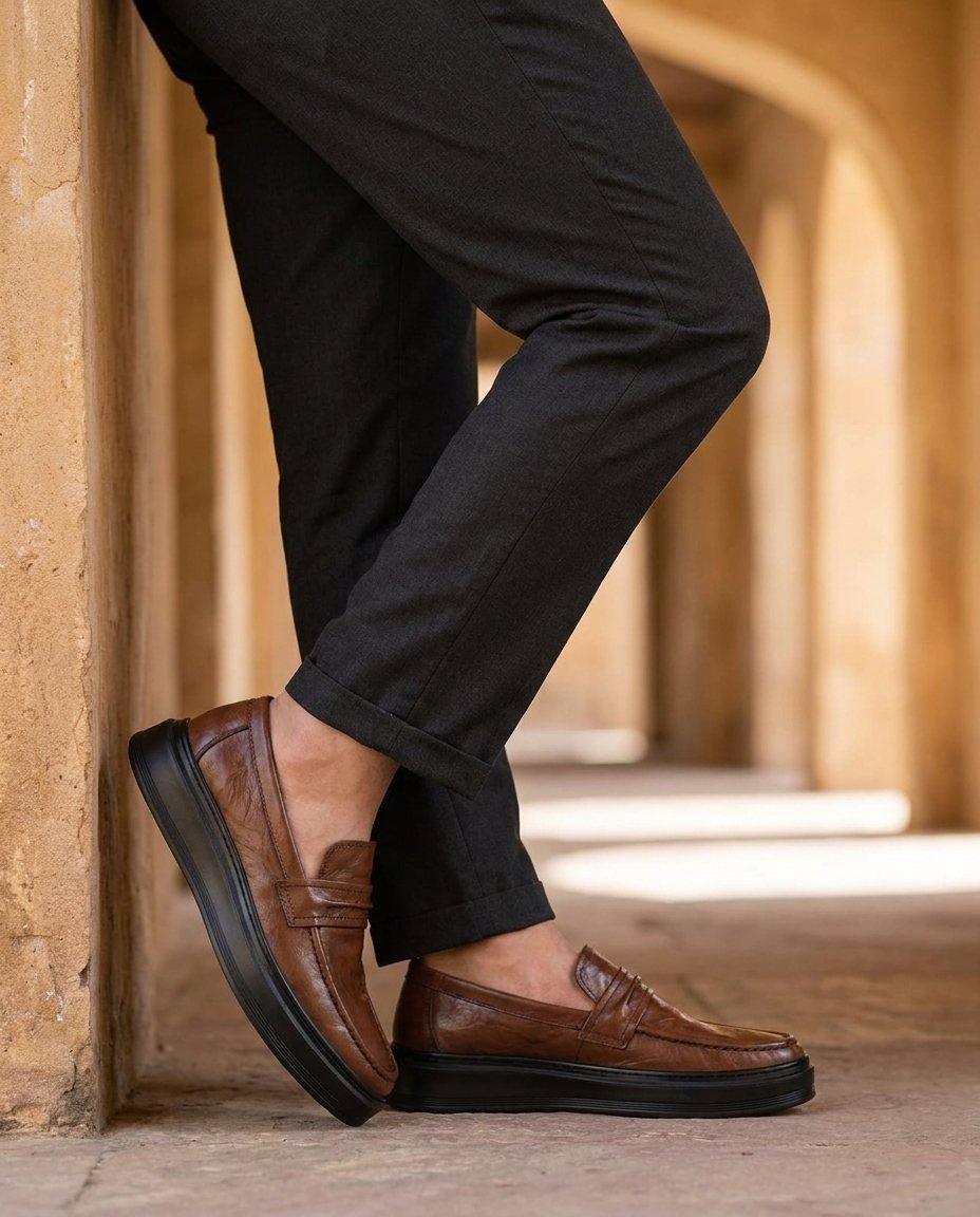 Men's Leather Loafers for Smart Casual Style
