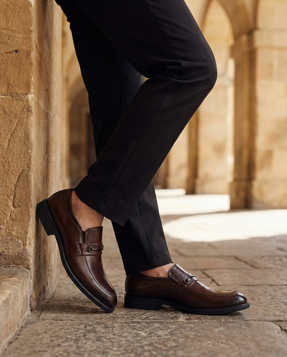 Men's Leather Loafers – Comfortable Slip-On Style