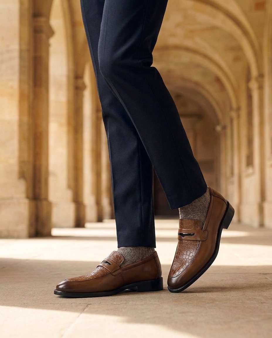 Men's Full-Grain Leather Loafers for Everyday Style