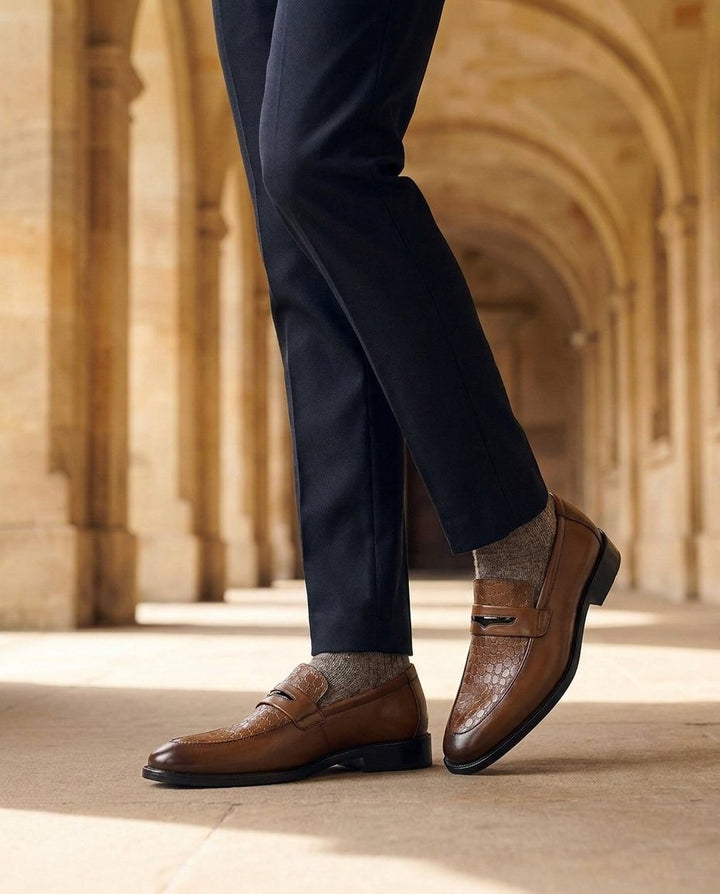 Men's Full-Grain Leather Loafers for Everyday Style