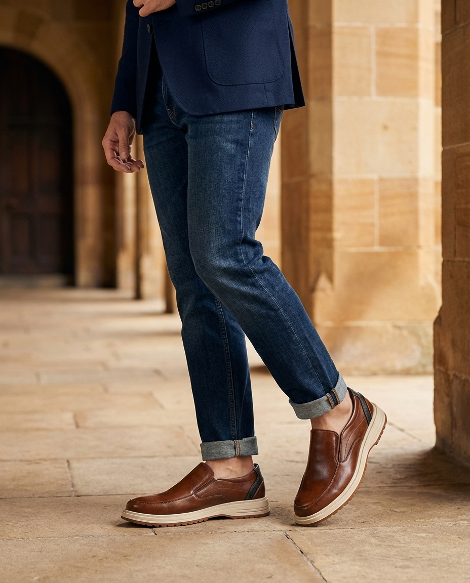 Roam Leather Loafers for All-Day Comfort