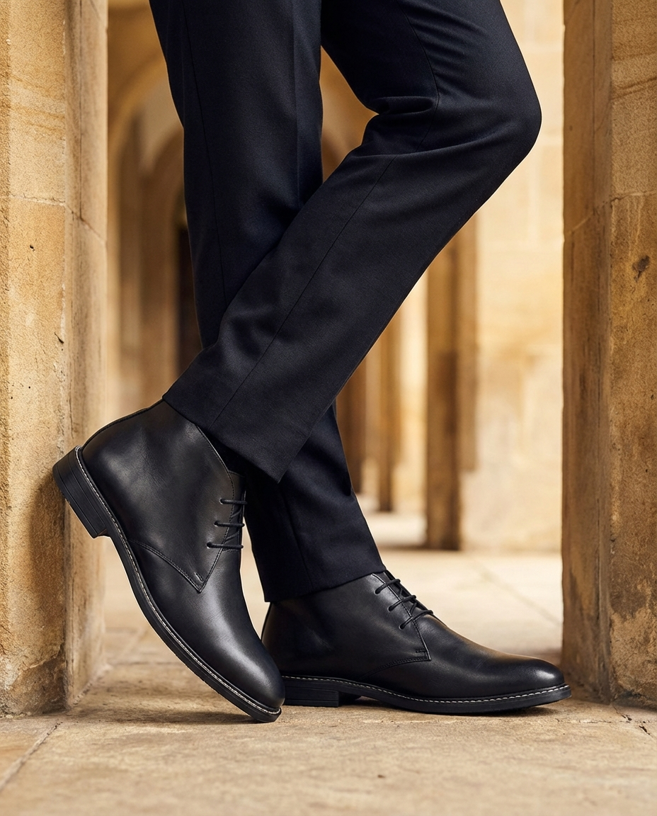 Men's Leather Ranger Boots – Rugged Everyday Comfort