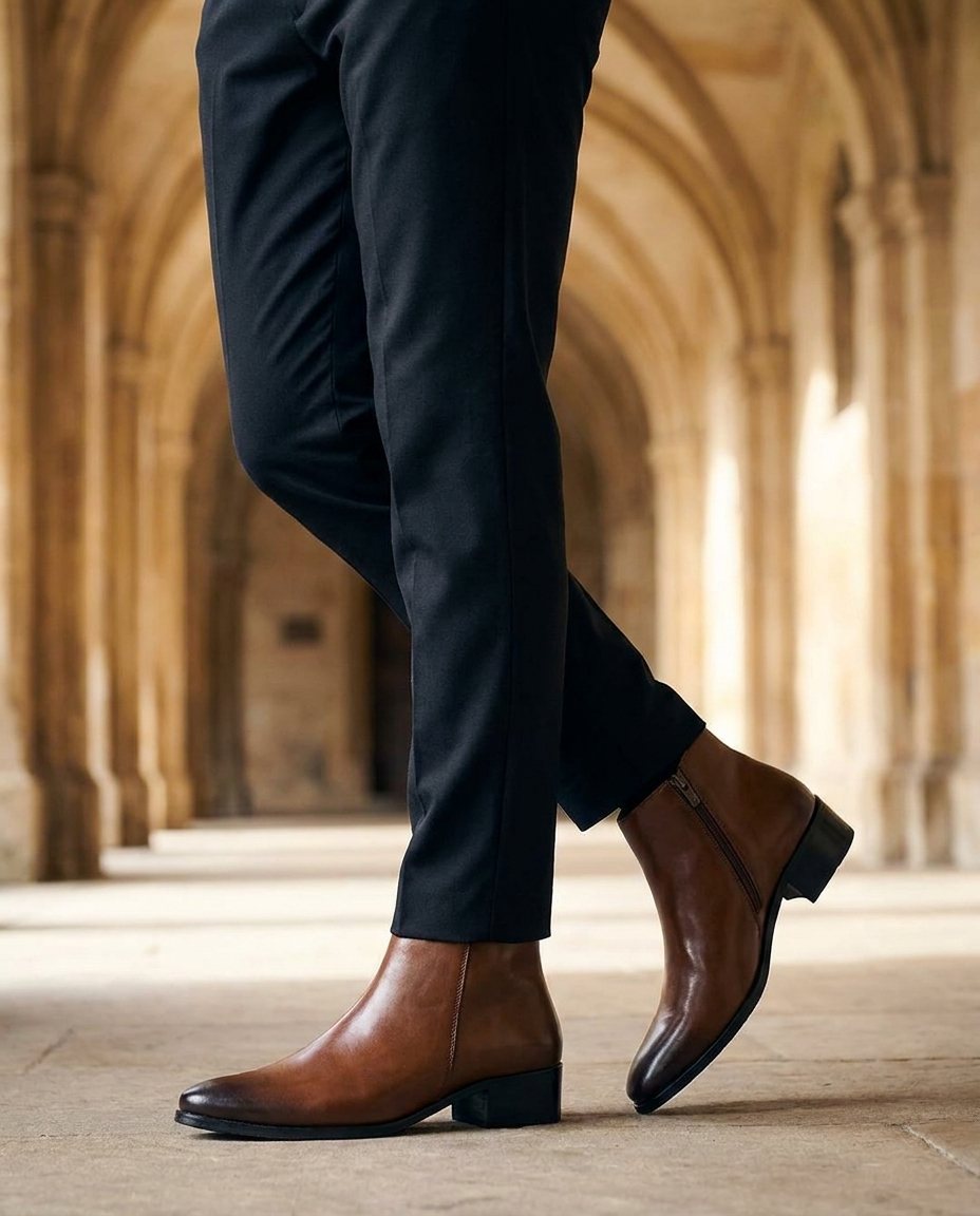 Men's Leather Boots for Rugged Everyday Style