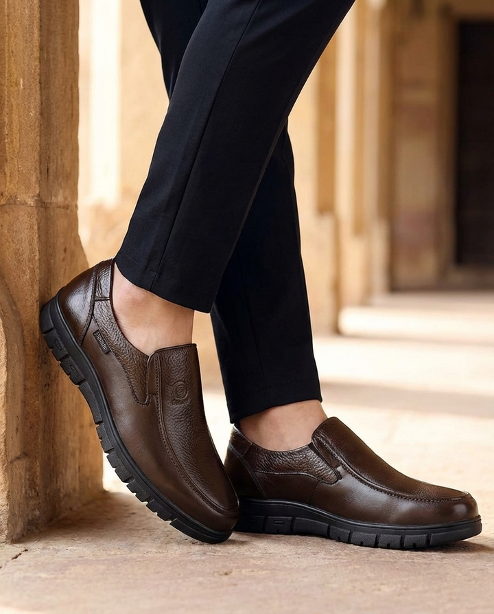 Wayfinder Leather Loafers for Men