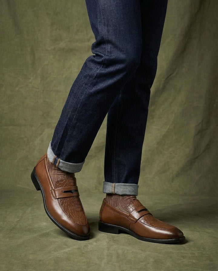 Men's Full-Grain Leather Loafers for Everyday Style
