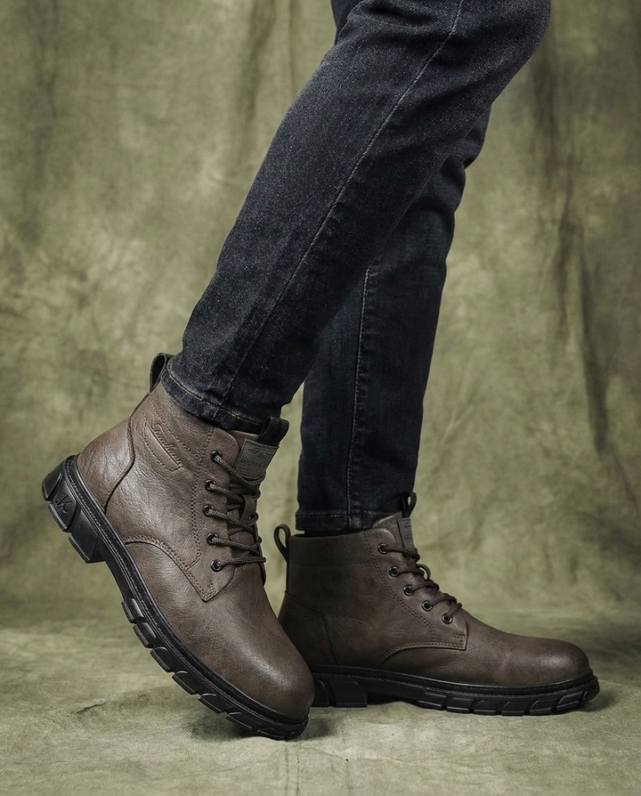 Ridge Leather Boots for Men