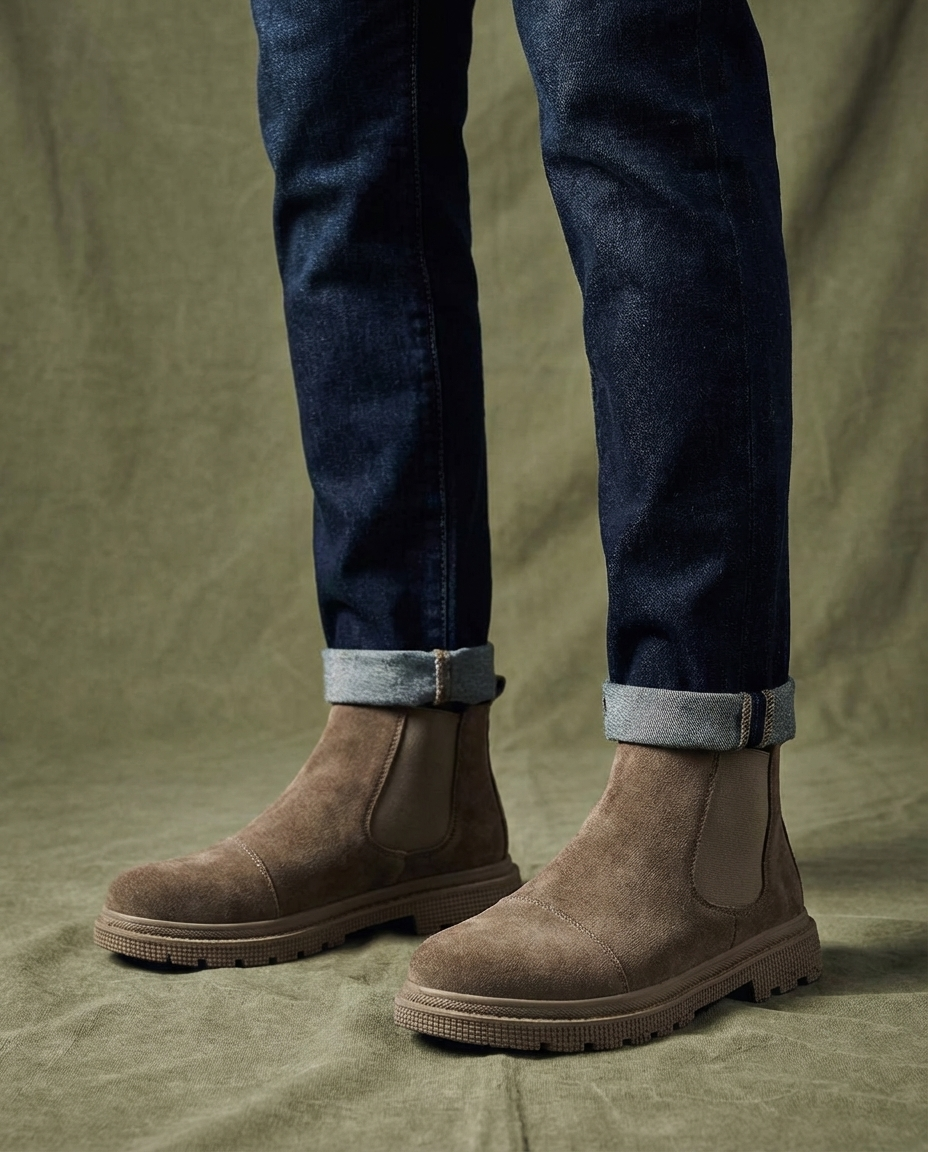 Heath Leather Chelsea Boots for Men