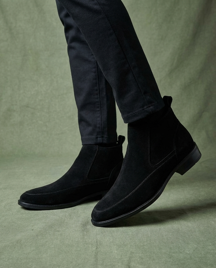 Ridge Leather Chelsea Boots for Men