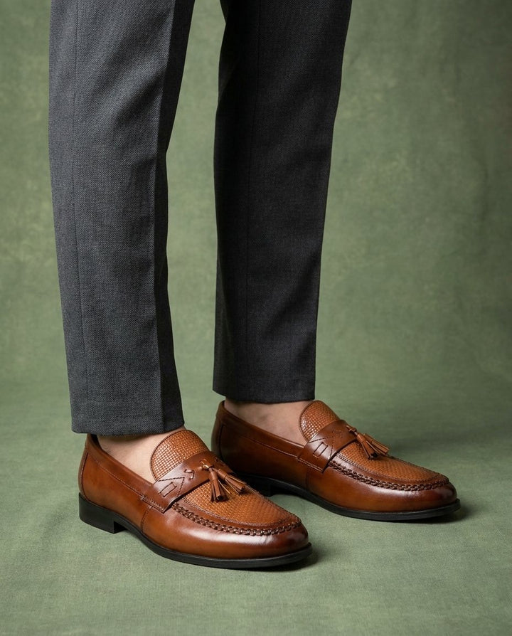 Men's Leather Loafers | Smart Casual Slip-On Shoes