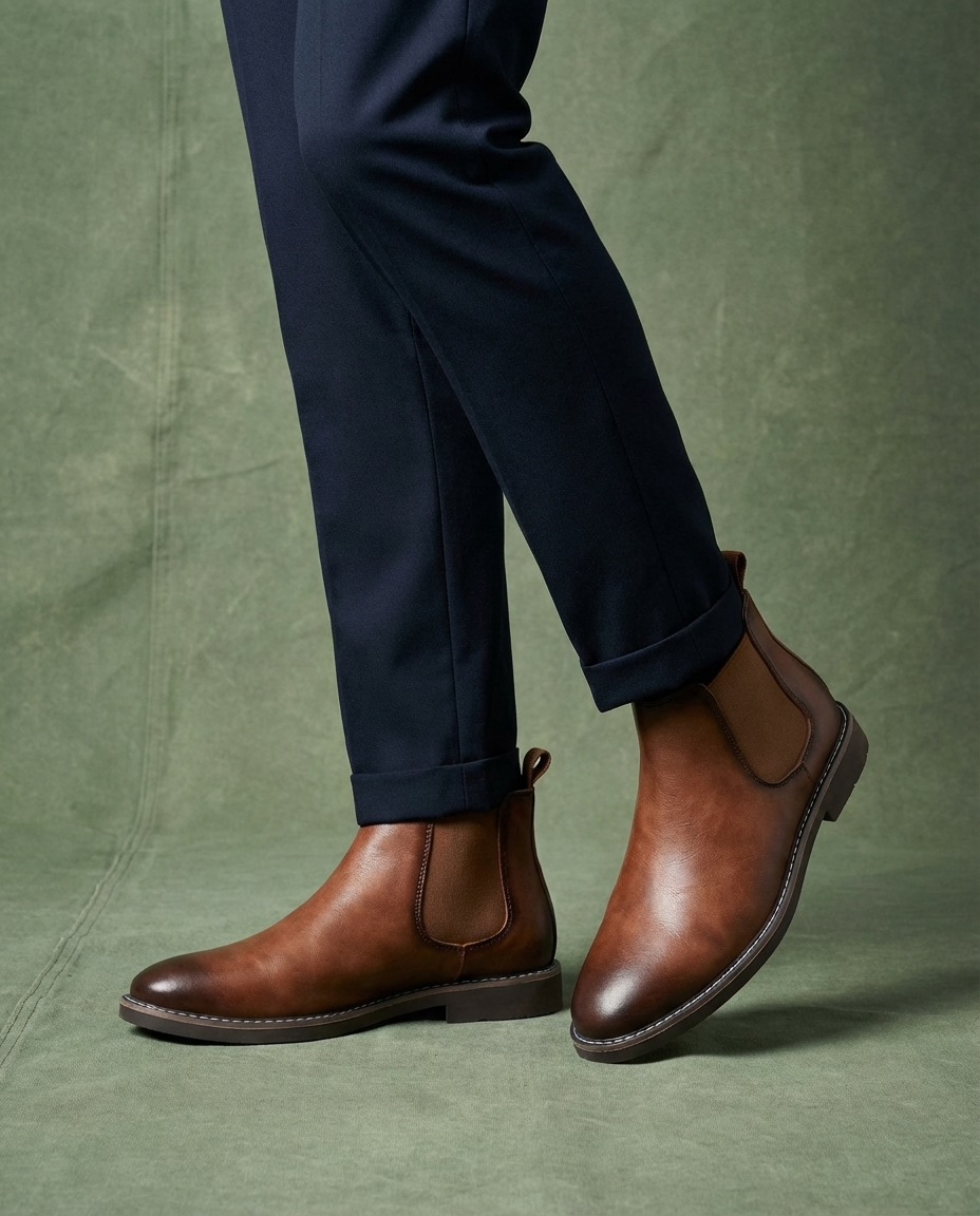Wayfarer Leather Boots for Men