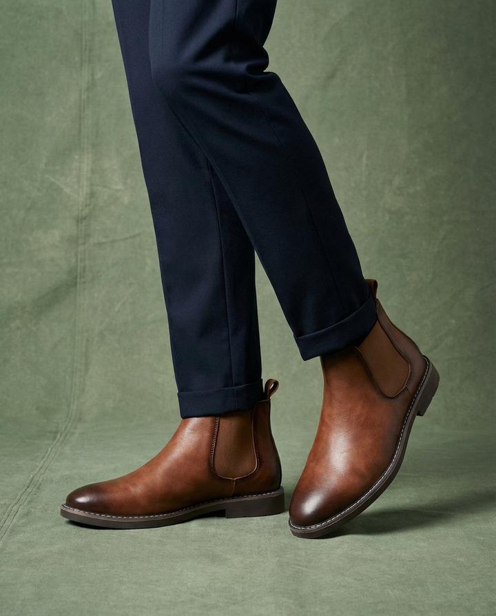 Wayfarer Leather Boots for Men