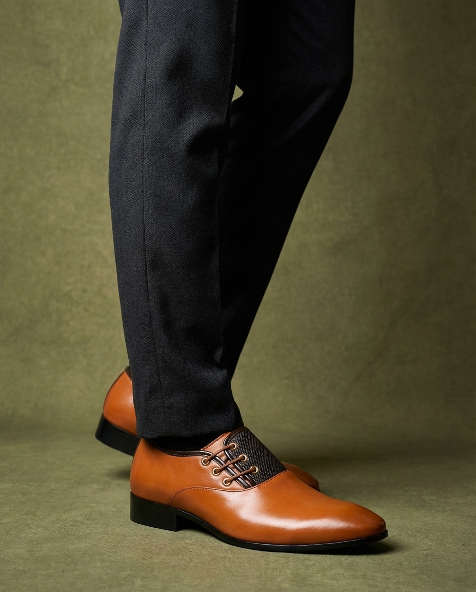 Caldwell Leather Oxford Shoes for Men