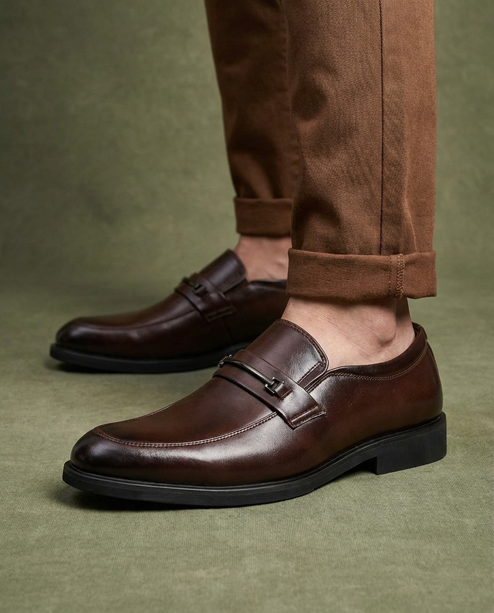 Men's Leather Loafers – Comfortable Slip-On Style