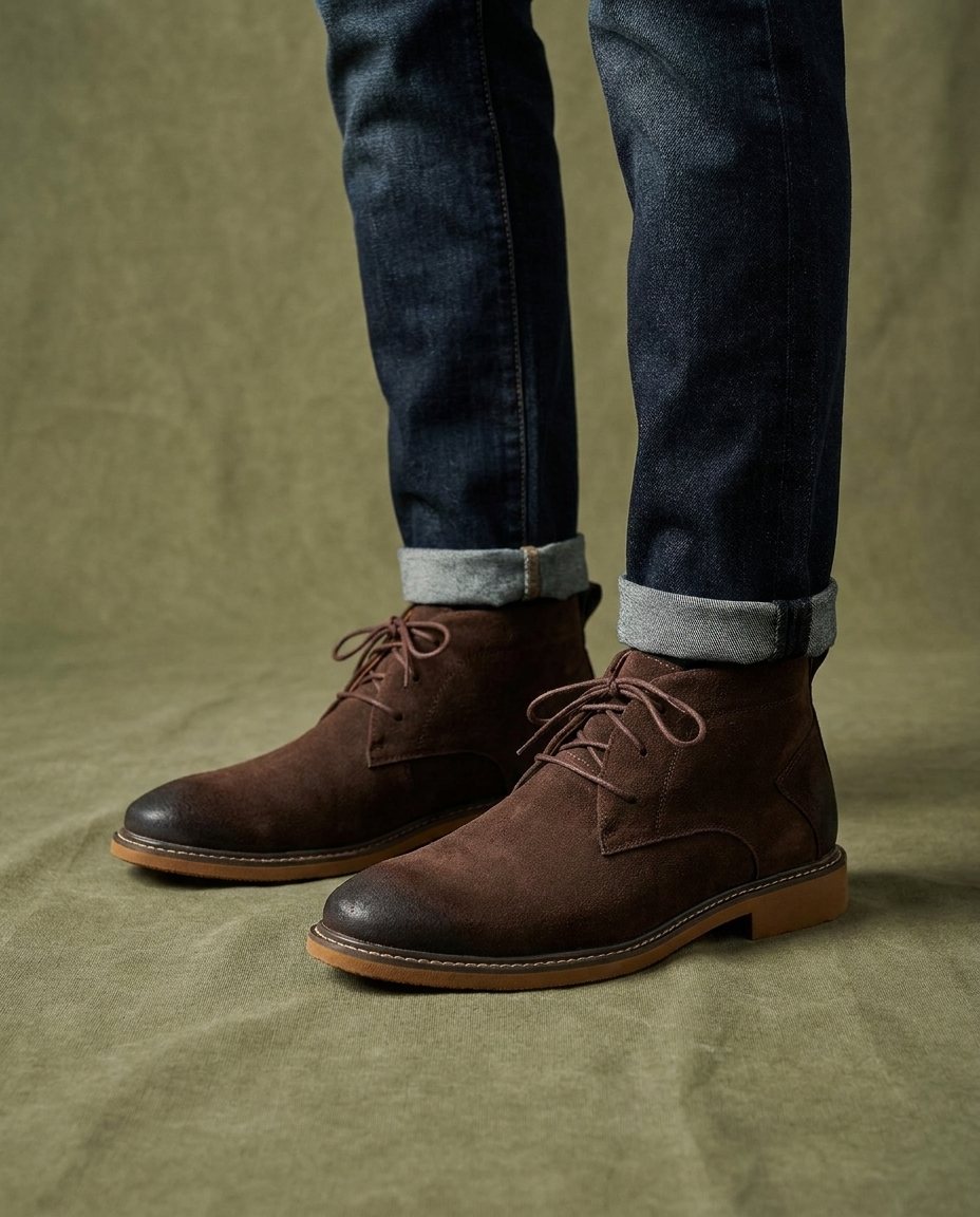 Men's Leather Chelsea Boots for Smart Casual Style