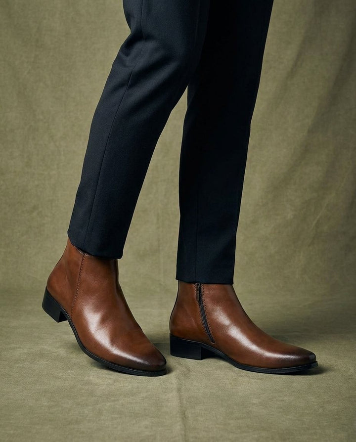 Men's Leather Boots for Rugged Everyday Style