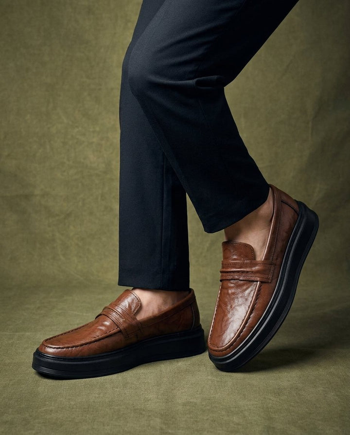 Men's Leather Loafers for Smart Casual Style