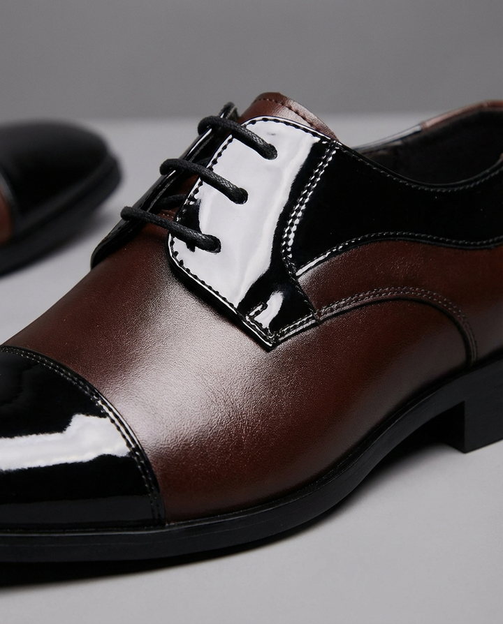 Men's Full-Grain Leather Oxford Shoes – Lasting Comfort