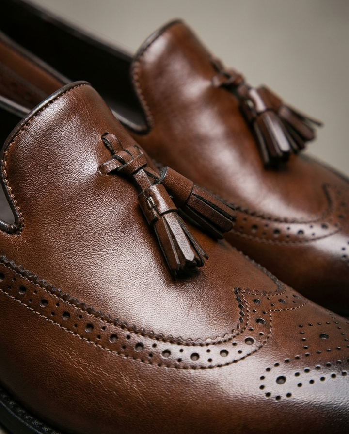 Men's Leather Loafers – Comfortable Slip-On Style