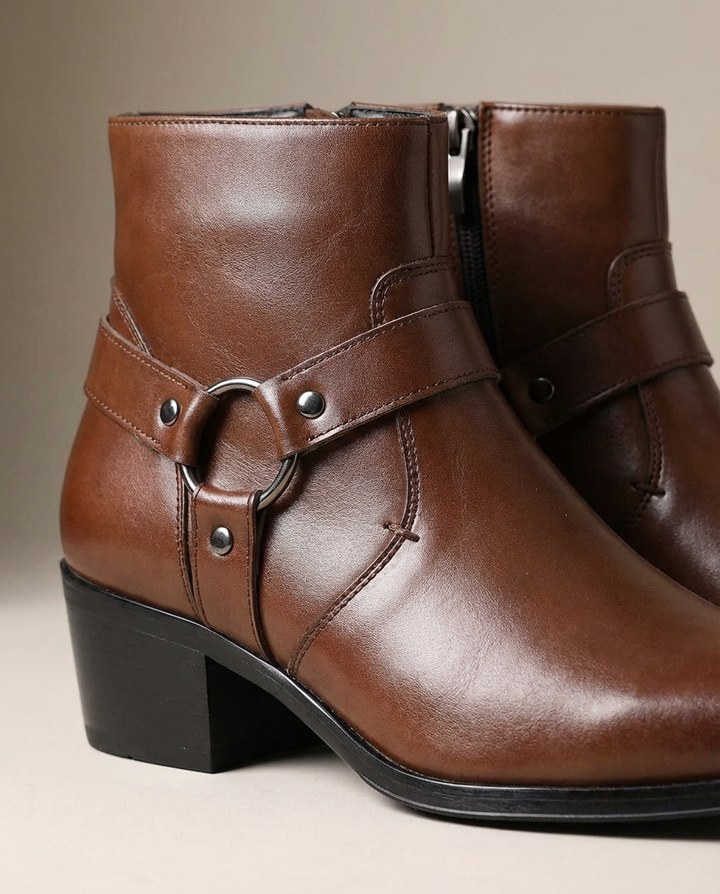 Frontier Leather Boots for Men