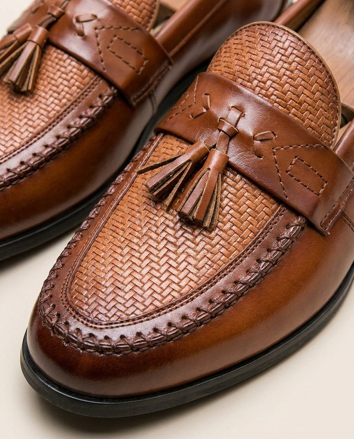 Men's Leather Loafers | Smart Casual Slip-On Shoes