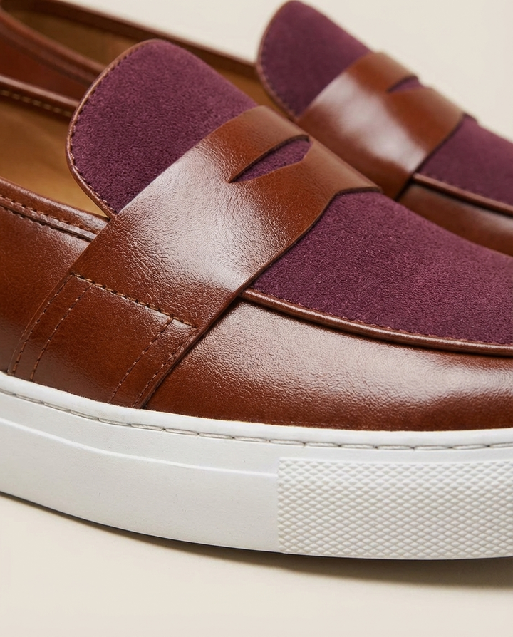 Steadfast Leather Loafers for Men