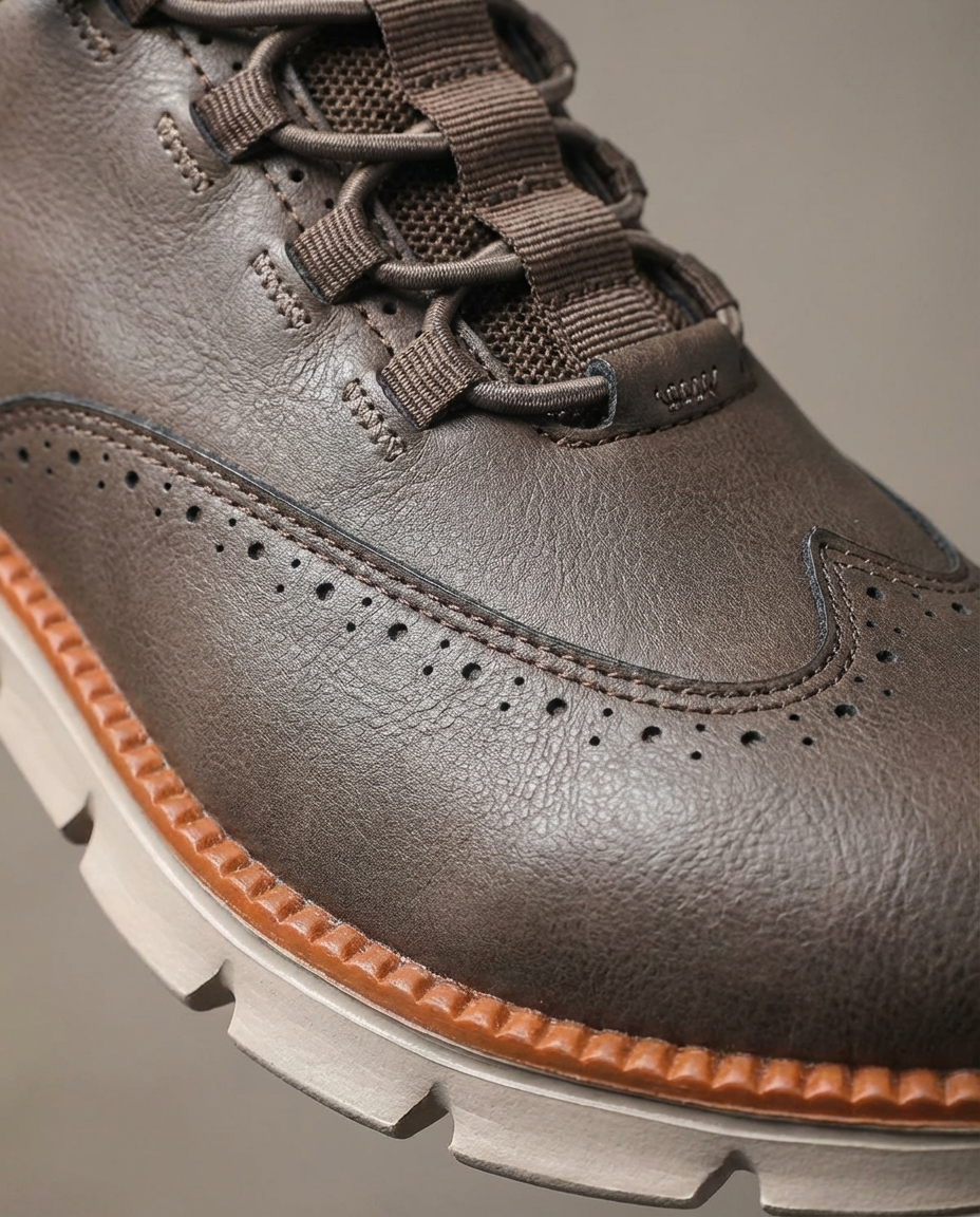 Wayfarer Leather Brogue Shoes for Men