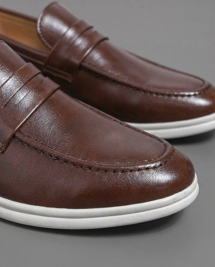 Men's Leather Loafers – Comfortable Slip-On Style