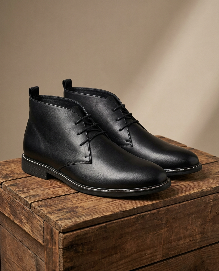 Men's Leather Ranger Boots – Rugged Everyday Comfort