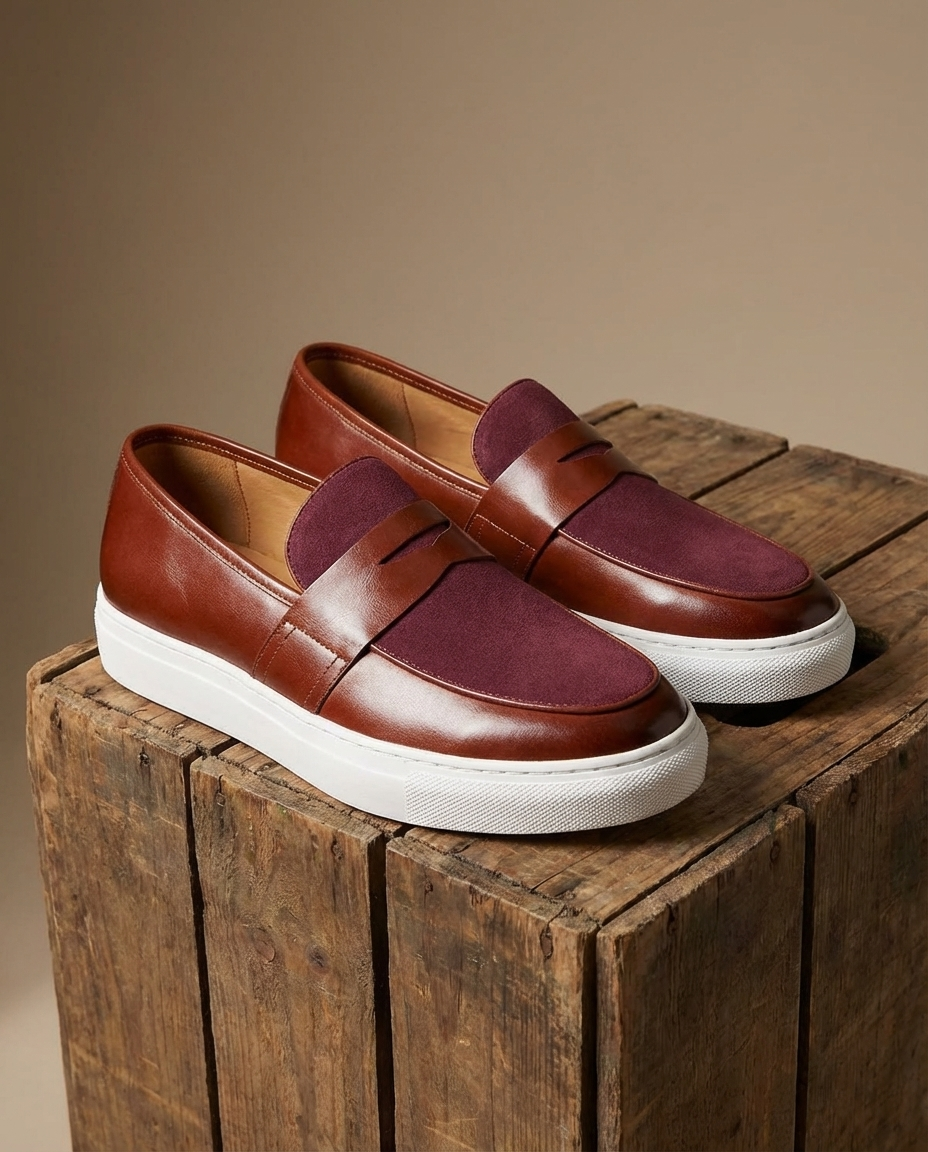 Steadfast Leather Loafers for Men