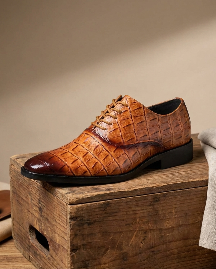 Regent Leather Oxford Shoes for Men