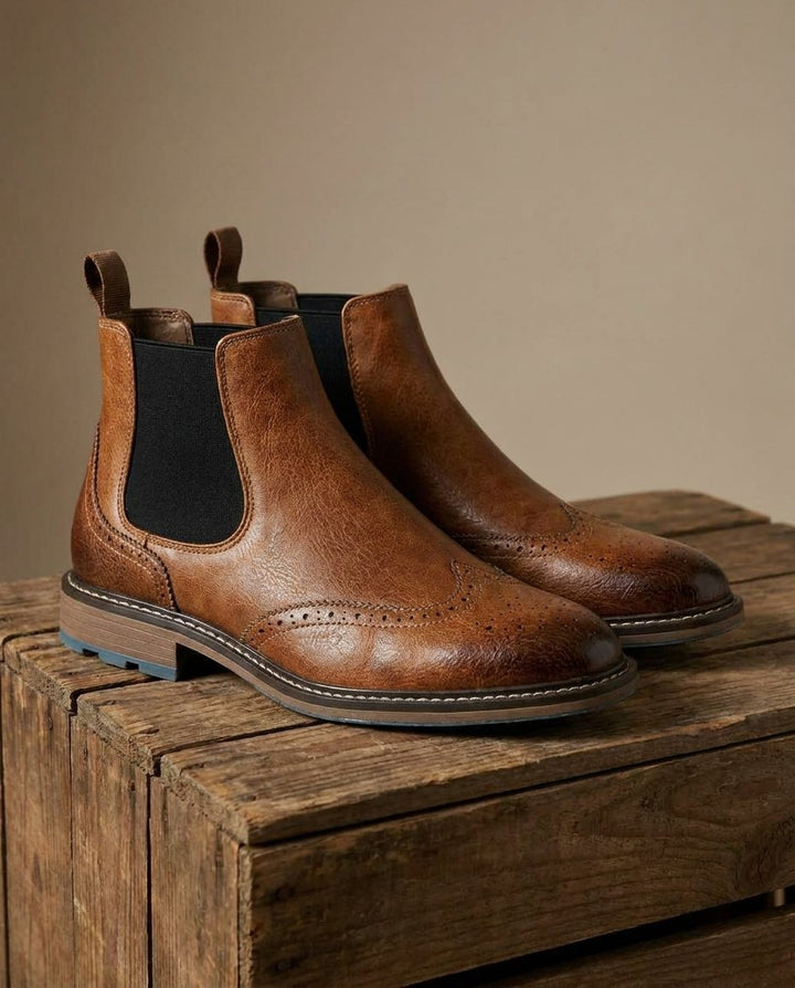 Hawthorne Leather Chelsea Boots for Men