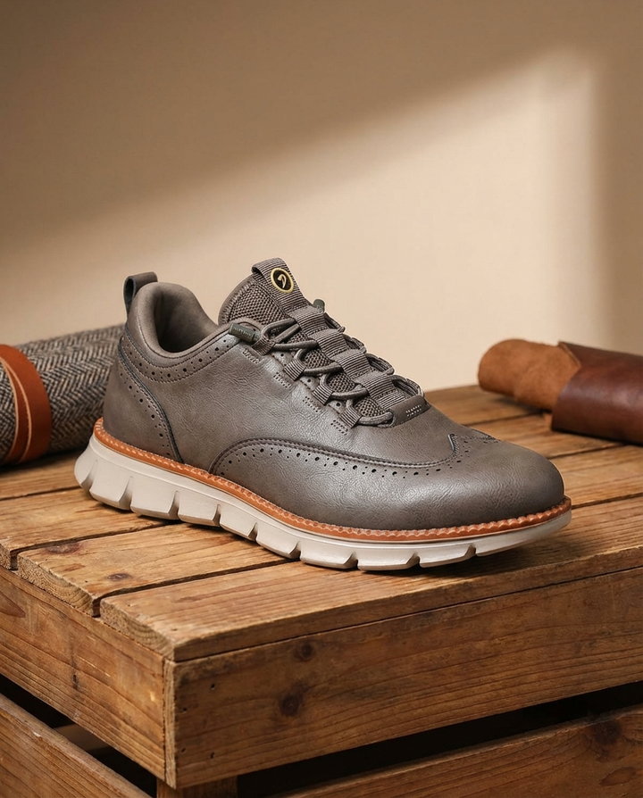 Wayfarer Leather Brogue Shoes for Men