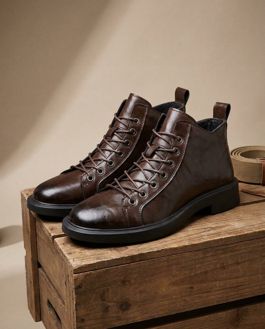 Garrison Leather Boots for Men