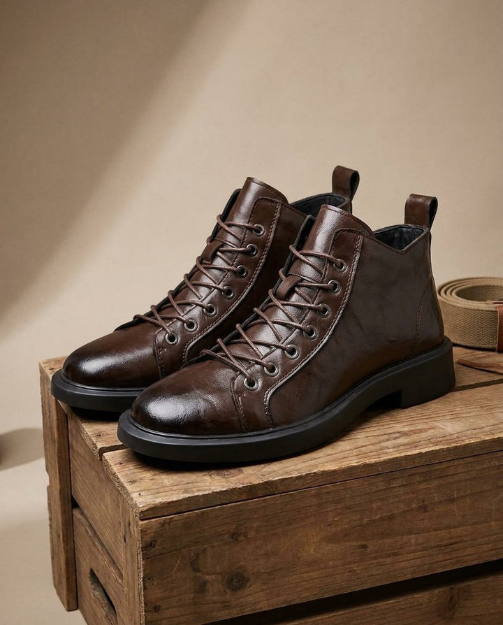 Garrison Leather Boots for Men